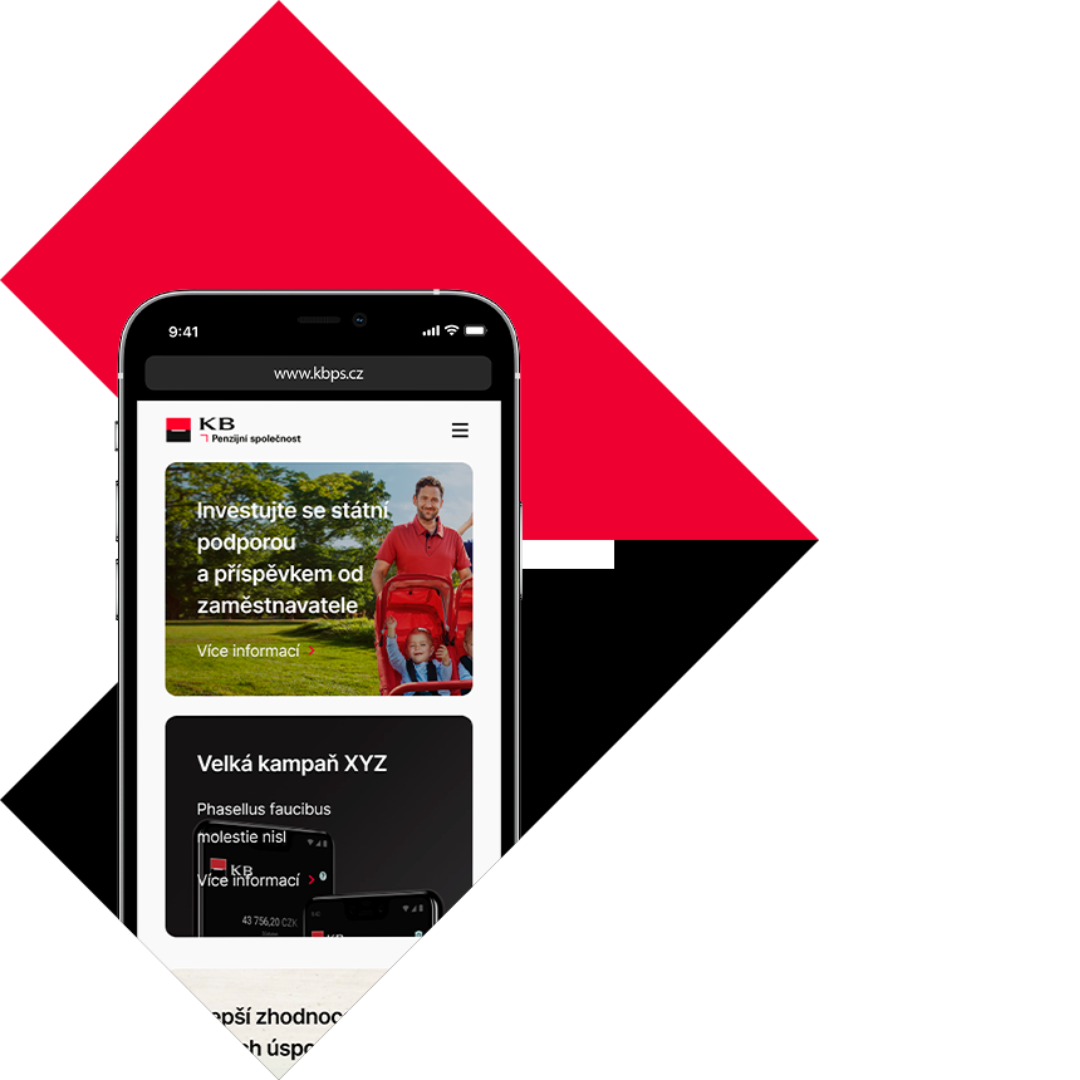 Komerční banka Penzijní společnost: nový web s kalkulačkou penzijního spoření